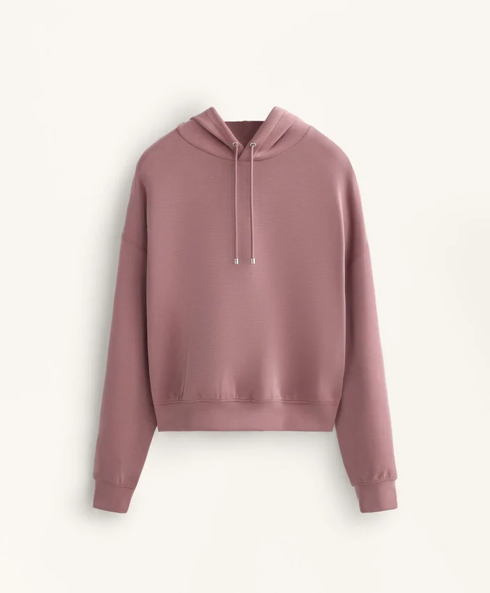 Sweats à capuche ample en modal brossé Sweats à capuche ample en modal brossé