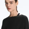T-shirt ajusté à la taille en mélange de coton T-shirt ajusté à la taille en mélange de coton