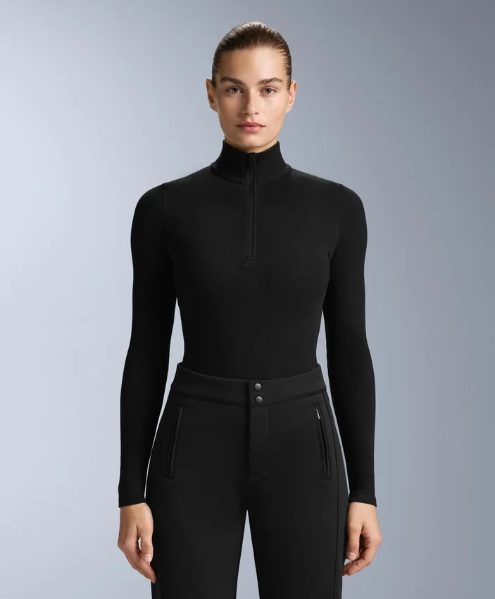 T-shirt de base thermique polaire à demi-zip T-shirt de base thermique polaire à demi-zip