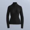 T-shirt de base thermique polaire à demi-zip T-shirt de base thermique polaire à demi-zip