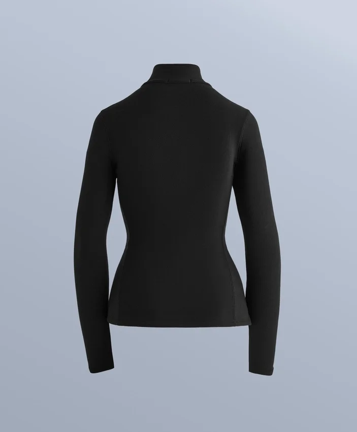 T-shirt de base thermique polaire à demi-zip T-shirt de base thermique polaire à demi-zip
