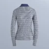 T-shirt de base thermique sans coutures à motifs géométriques T-shirt de base thermique sans coutures à motifs géométriques
