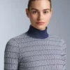 T-shirt de base thermique sans coutures à motifs géométriques T-shirt de base thermique sans coutures à motifs géométriques