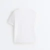 T-shirt à manches courtes en mélange de coton, coupe classique T-shirt à manches courtes en mélange de coton, coupe classique