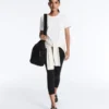 T-shirt à manches courtes en mélange de coton, coupe classique T-shirt à manches courtes en mélange de coton, coupe classique