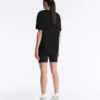 T-shirt à manches courtes en mélange de modal avec ourlet arrondi dans le dos T-shirt à manches courtes en mélange de modal avec ourlet arrondi dans le dos