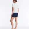 T-shirt à rayures en mélange de coton, coupe classique T-shirt à rayures en mélange de coton, coupe classique