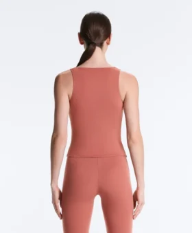 T-shirt sans manches Comfortlux à encolure croisée