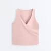 T-shirt sans manches Comfortlux à encolure croisée T-shirt sans manches Comfortlux à encolure croisée