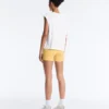 T-shirt sans manches en coton mélangé T-shirt sans manches en coton mélangé