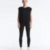 T-shirt sans manches en mélange de modal T-shirt sans manches en mélange de modal