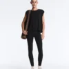 T-shirt sans manches en mélange de modal T-shirt sans manches en mélange de modal
