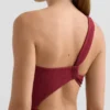 Trikinis asymétriques en jacquard à petits carreaux Trikinis asymétriques en jacquard à petits carreaux