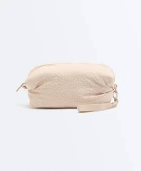Trousse de toilette texturée
