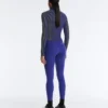 Veste ajustée en maille côtelée