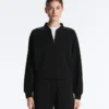 Veste aviateur à rayures en modal Soft Touch