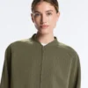 Veste aviateur à rayures en modal Soft Touch