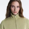 Veste cape carrée en modal Soft Touch à fines rayures Veste cape carrée en modal Soft Touch à fines rayures