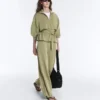 Veste cape carrée en modal Soft Touch à fines rayures Veste cape carrée en modal Soft Touch à fines rayures