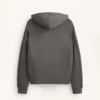Veste à capuche avec détails en bord-côte et modal brossé Veste à capuche avec détails en bord-côte et modal brossé
