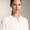 Veste à capuche en maille délavée