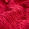 Veste à capuche en maille torsadée délavée