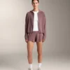 Shorts en maille délavée Shorts en maille délavée
