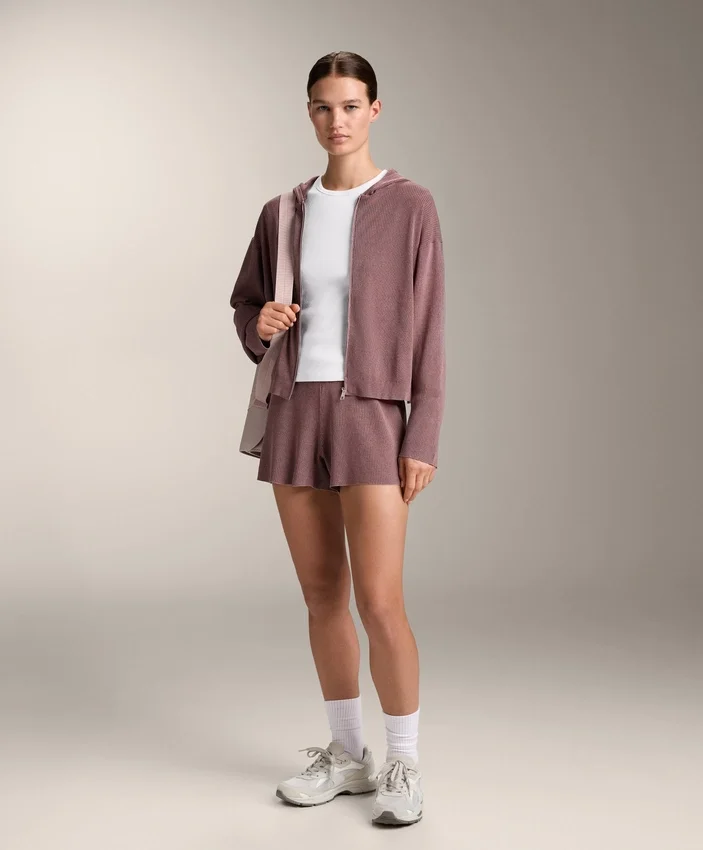Shorts en maille délavée Shorts en maille délavée