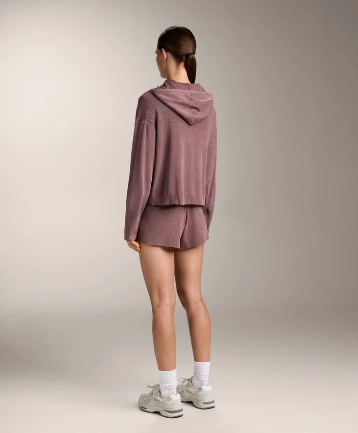 Shorts en maille délavée Shorts en maille délavée