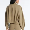 Veste carrée effet néoprène