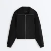 Veste carrée en modal Soft Touch