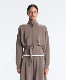 Veste à ceinture corset Soft Touch en modal