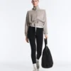 Veste à ceinture corset Soft Touch en modal