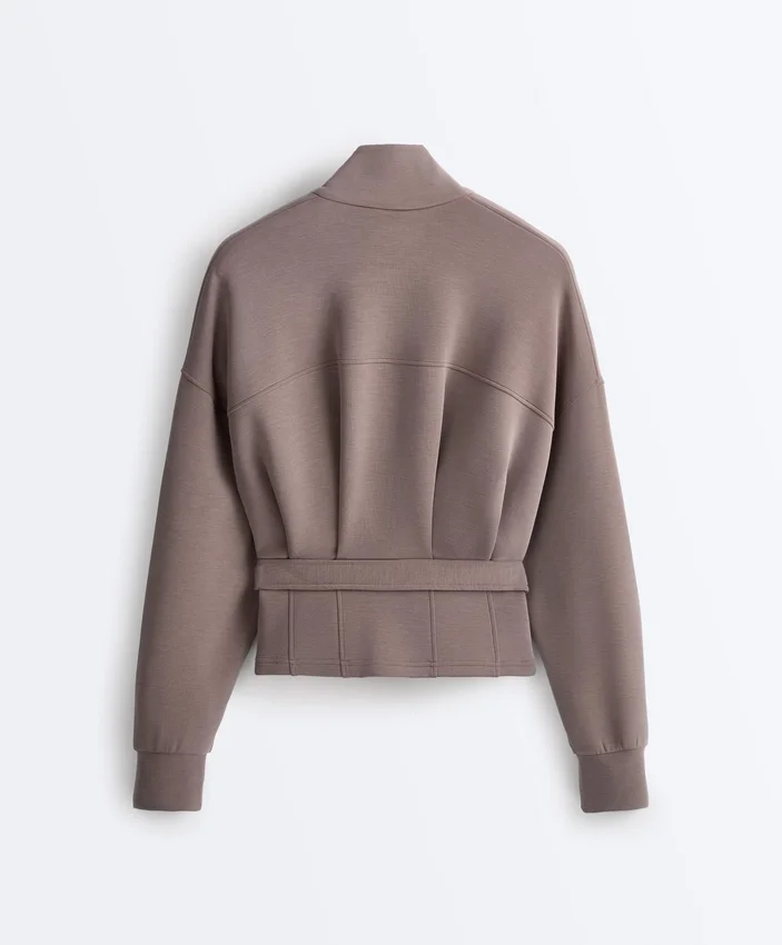 Veste à ceinture corset Soft Touch en modal Veste à ceinture corset Soft Touch en modal