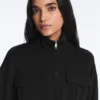 Veste ceinturée Soft Touch avec modal