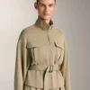 Veste ceinturée Soft Touch avec modal
