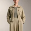 Veste ceinturée Soft Touch avec modal