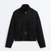 Veste ceinturée Soft Touch avec modal