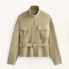 Veste ceinturée Soft Touch avec modal