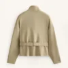 Veste ceinturée Soft Touch avec modal