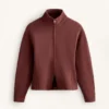 Veste cintrée en modal brossé