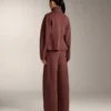 Veste cintrée en modal brossé
