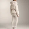 Veste courte rembourrée 100 % duvet Veste courte rembourrée 100 % duvet