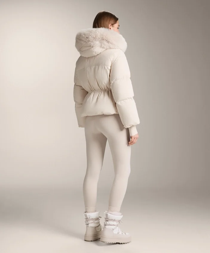Veste courte rembourrée 100 % duvet Veste courte rembourrée 100 % duvet