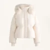 Veste courte rembourrée 100 % duvet Veste courte rembourrée 100 % duvet