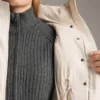 Veste courte rembourrée 100 % duvet Veste courte rembourrée 100 % duvet