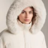 Veste courte rembourrée 100 % duvet Veste courte rembourrée 100 % duvet