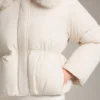 Veste courte rembourrée 100 % duvet Veste courte rembourrée 100 % duvet