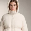Veste courte rembourrée 100 % duvet Veste courte rembourrée 100 % duvet