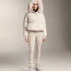 Veste courte rembourrée 100 % duvet Veste courte rembourrée 100 % duvet